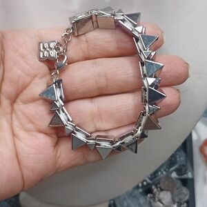 BCBG spiky stud Pyramid bracelet